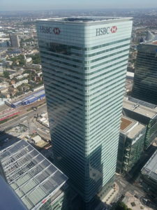 HSBC's HQ in London. Nery Alaev discusses banks and Brexit.